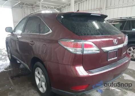 2013 Lexus Rx 350 z USA, uszkodzony, nr VIN JTJBK1BA9D2032998